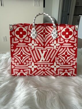 *SOLD* Louis Vuitton OnTheGo GM Crafty Monogram *LIMITED EDITION* AUTHENTIC